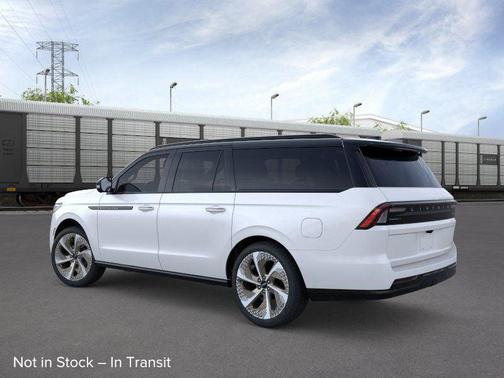 Star White Metallic Tri-Coat 2026 Lincoln Navigator Black Label