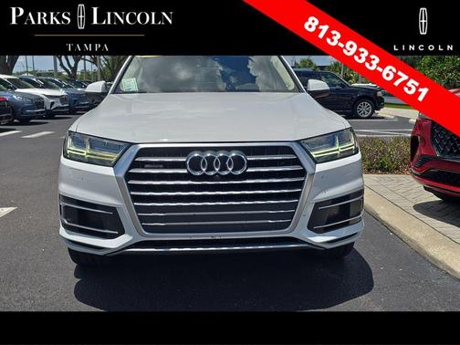 Glacier White 2019 Audi Q7 45 Premium Plus