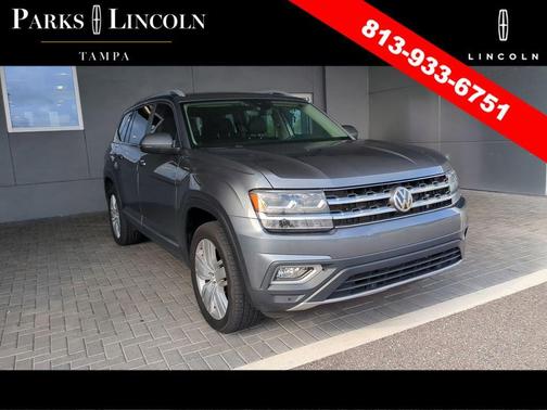 Platinum Gray Metallic 2019 Volkswagen Atlas 3.6L SEL