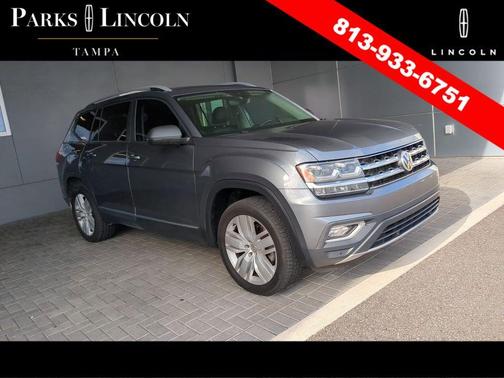 Platinum Gray Metallic 2019 Volkswagen Atlas 3.6L SEL