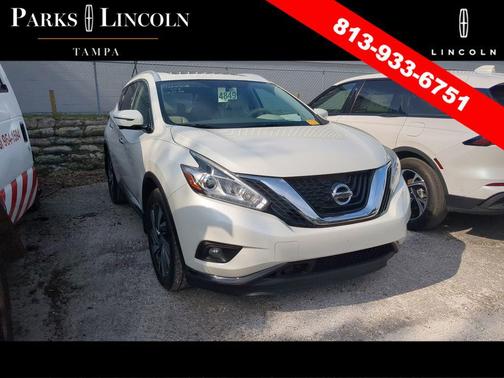 Pearl White 2018 Nissan Murano Platinum