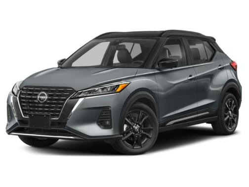 Gray/Super Black 2023 Nissan Kicks SR