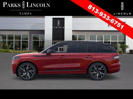 Red Carpet Metallic Tinted Clearcoat 2026 Lincoln Aviator Black Label AWD