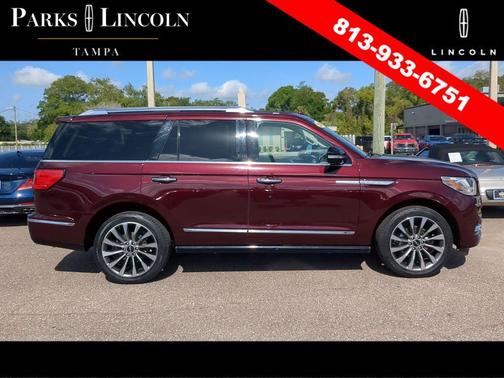 BURGUNDY VELVET TINTED CC 2018 Lincoln Navigator Select