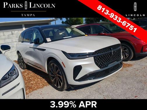 White Platinum Clearcoat Metallic 2025 Lincoln Nautilus Black Label