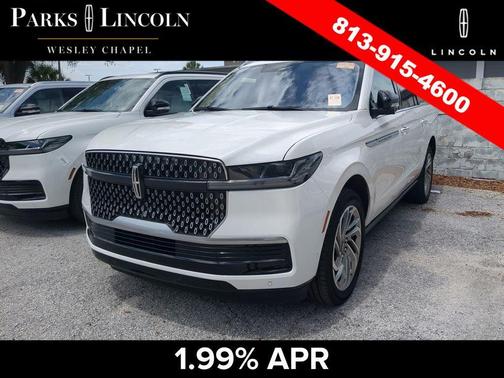 PRISTINE WHITE METALLIC 3C 2025 Lincoln Navigator Reserve