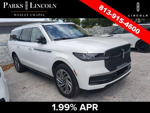 PRISTINE WHITE METALLIC 3C 2025 Lincoln Navigator Reserve