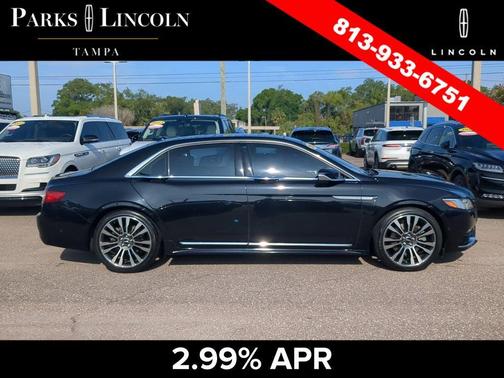 INFINITE BLACK METALLIC 2019 Lincoln Continental Reserve