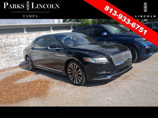 INFINITE BLACK METALLIC 2019 Lincoln Continental Reserve