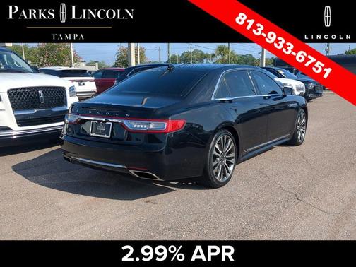 INFINITE BLACK METALLIC 2019 Lincoln Continental Reserve
