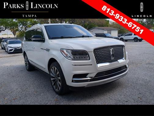 Pristine White 2020 Lincoln Navigator Reserve