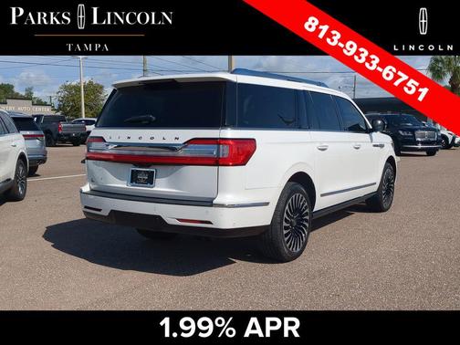 Pristine White 2020 Lincoln Navigator Black Label