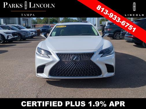 Eminent White Pearl 2019 Lexus LS 500 Base