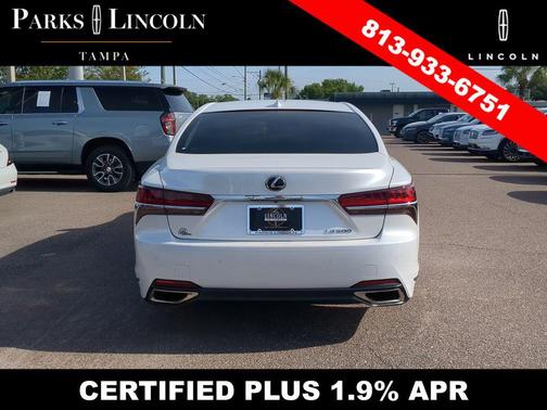 Eminent White Pearl 2019 Lexus LS 500 Base