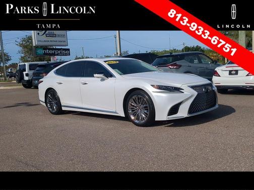 Eminent White Pearl 2019 Lexus LS 500 Base