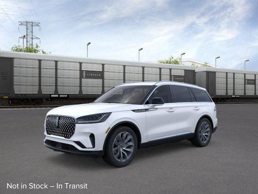 Pristine White Metallic Tri-Coat 2026 Lincoln Aviator Reserve AWD