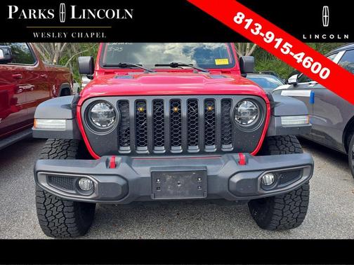 Firecracker Red Clearcoat 2020 Jeep Gladiator Rubicon