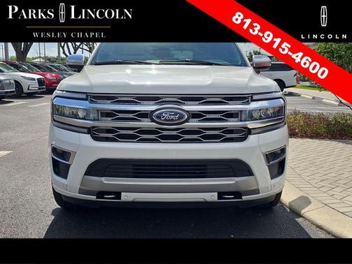 Star White Metallic Tri-Coat 2023 Ford Expedition Platinum