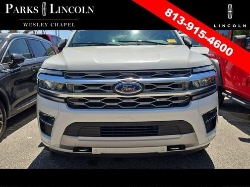 Star White Metallic Tri-Coat 2023 Ford Expedition Platinum
