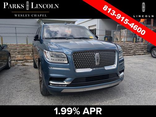 Blue Diamond Metallic 2018 Lincoln Navigator Select