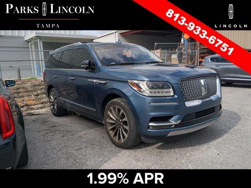 Blue Diamond Metallic 2018 Lincoln Navigator Select