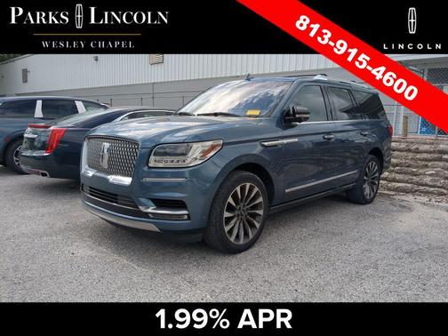 Blue Diamond Metallic 2018 Lincoln Navigator Select