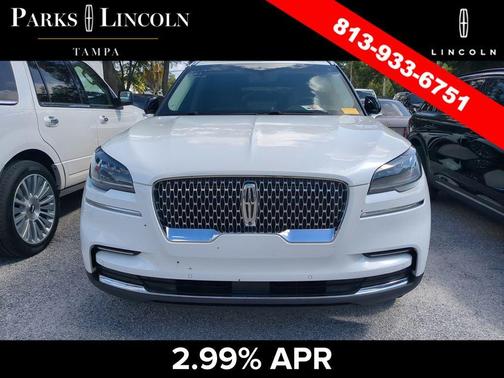 PRISTINE WHITE MET 3C 2022 Lincoln Aviator Reserve AWD