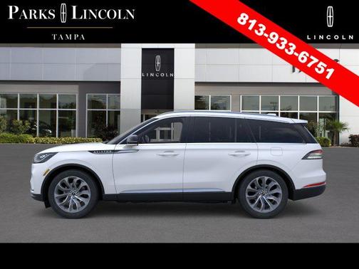 PRISTINE WHITE MET 3C 2026 Lincoln Aviator Reserve
