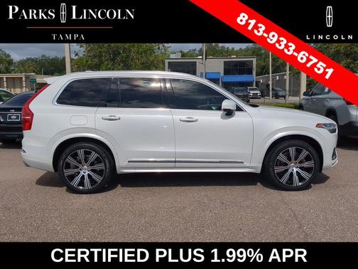 Crystal White Metallic 2020 Volvo XC90 T6 Inscription