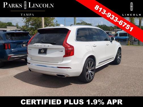 Crystal White Metallic 2020 Volvo XC90 T6 Inscription