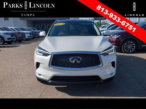 Majestic White 2022 INFINITI QX50 SENSORY