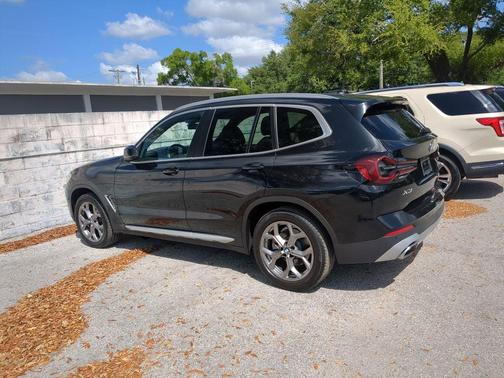 Black Sapphire Metallic 2022 BMW X3 sDrive30i