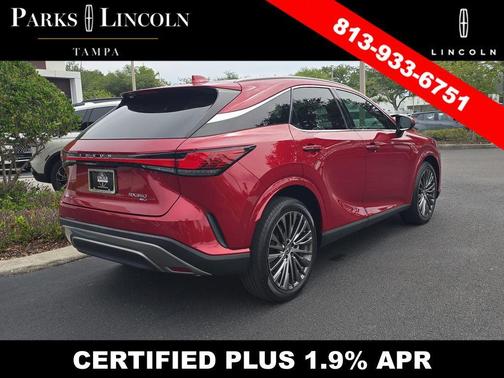 Matador Red Mica 2024 Lexus RX 350 Luxury