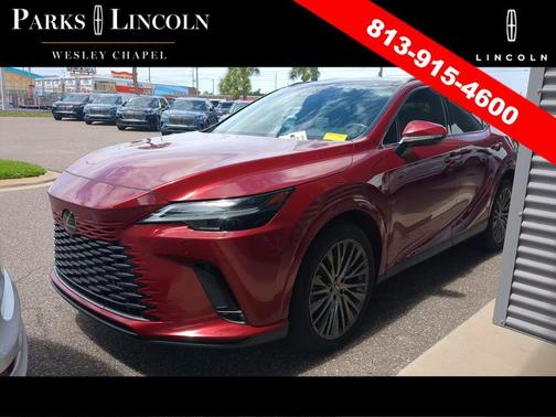 Matador Red Mica 2024 Lexus RX 350 Luxury