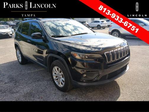 Diamond Black Crystal Pearlcoat 2022 Jeep Cherokee Latitude Lux