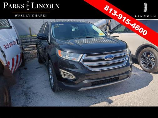 Shadow Black 2018 Ford Edge Titanium