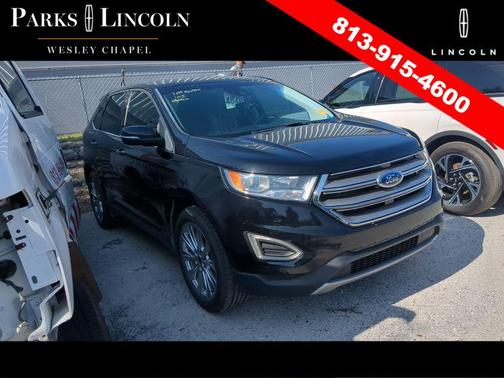 Shadow Black 2018 Ford Edge Titanium