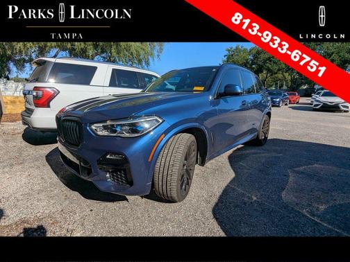 Phytonic Blue Metallic 2021 BMW X5 xDrive40i