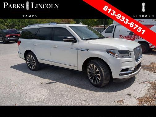 Pristine White 2021 Lincoln Navigator Reserve