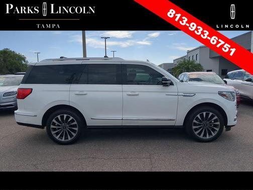 PRISTINE WHITE 2021 Lincoln Navigator Reserve