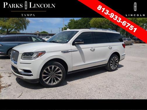 Pristine White 2021 Lincoln Navigator Reserve
