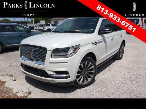 Pristine White 2021 Lincoln Navigator Reserve