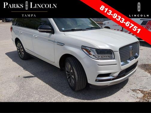 Pristine White 2021 Lincoln Navigator Reserve