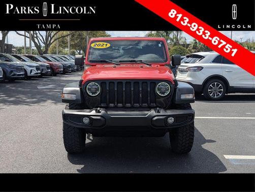 Firecracker Red Clearcoat 2021 Jeep Wrangler Willys
