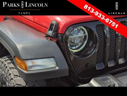 Firecracker Red Clearcoat 2021 Jeep Wrangler Willys