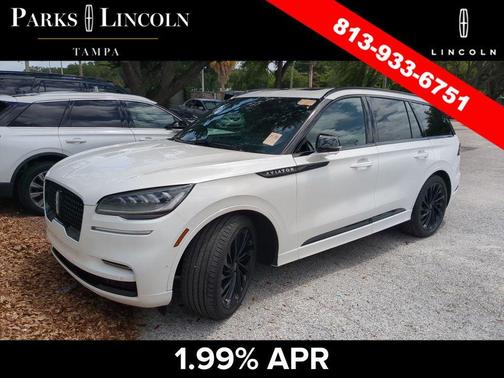 PRISTINE WHITE MET 3C 2024 Lincoln Aviator Reserve AWD