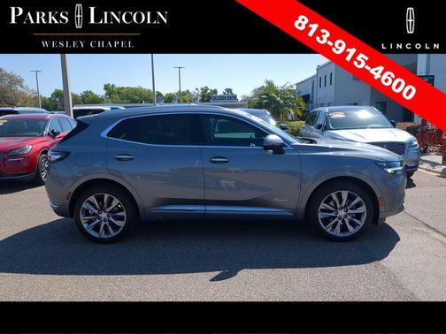 Satin Steel Metallic 2021 Buick Envision AWD Avenir
