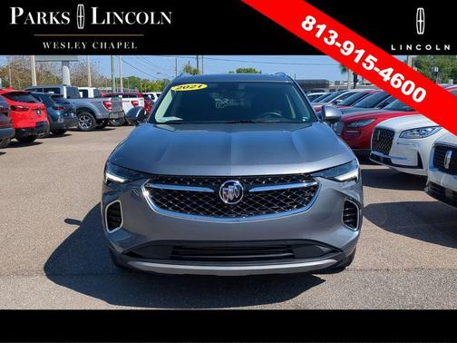 Satin Steel Metallic 2021 Buick Envision AWD Avenir