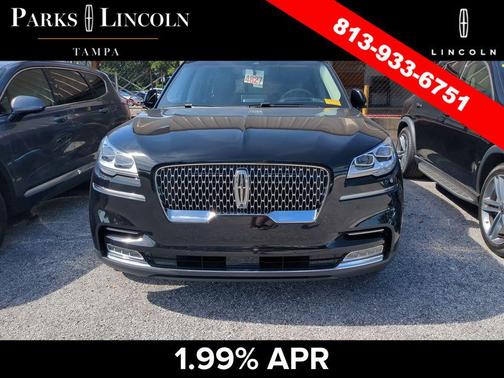 Infinite Black Metallic Clearcoat 2022 Lincoln Aviator Reserve AWD
