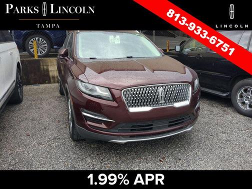Burgundy Velvet Metallic Tinted Clearcoat 2019 Lincoln MKC Select